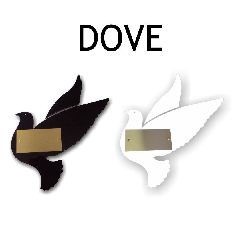 dove imprinting or engraving