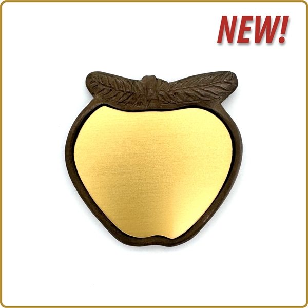 Small Cast Resin Apple