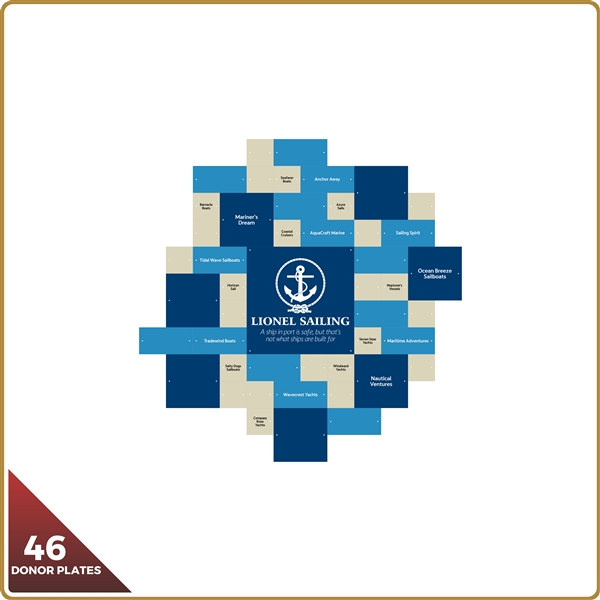 46 Donor Wall Cubes